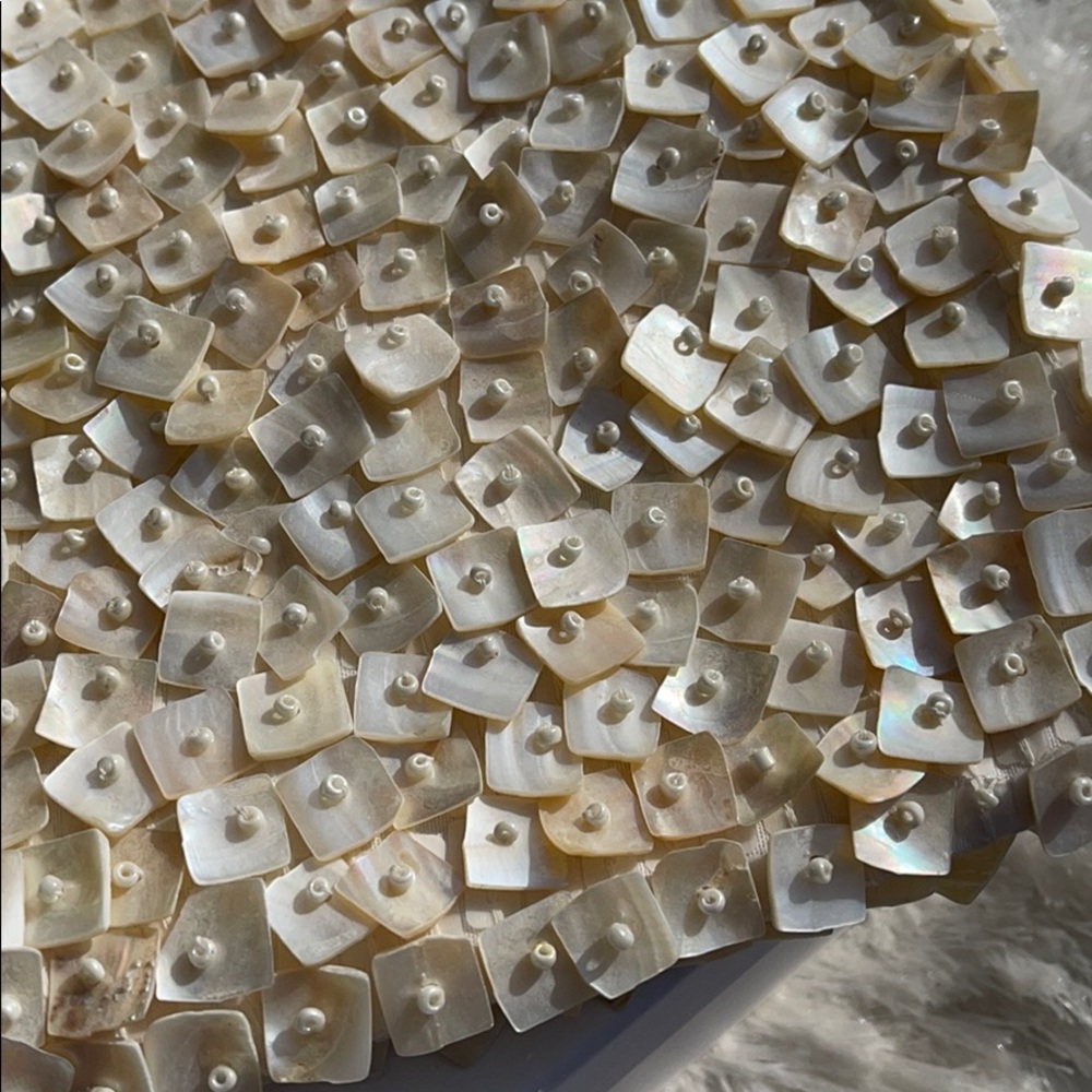 Zara Mother of Pearl Beaded Bag - Picture 4 of 9